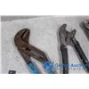 Image 2 : (5) Pairs of Slip-Joint Pliers - Various Sizes