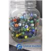 Image 3 : Glass Jar of Marbles