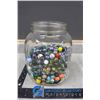 Image 1 : Glass Jar of Marbles