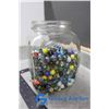 Image 3 : Glass Jar of Marbles