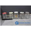Image 2 : (5) Glass Jars