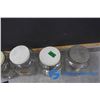 Image 7 : (5) Glass Jars