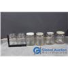 Image 2 : (6) Glass Jars