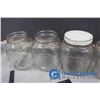 Image 3 : (6) Glass Jars
