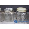 Image 5 : (6) Glass Jars
