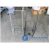 Image 1 : **(2) Folding Shopping Carts