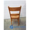 Image 4 : **Vintage Wooden Chair