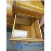 Image 7 : **Vintage Dressing Table w/Mirror & Waterfall Front - Matches Lot #2029