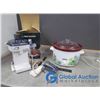 Image 1 : Crock Pot and Juicer - Working