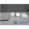 Image 1 : Dish Set, Plate and Cookie Jar