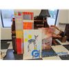 Image 1 : **(3) Canvas Art Pieces