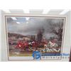 Image 2 : **Framed Fox Hunt Print - "The Herferdshire Hunt/The Death" by James Pollard