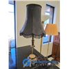 Image 1 : **Black Tassle Shade Table Lamp