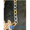 Image 3 : *Pendant on Gold and Platium Coloured Links Bracelet