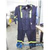 Image 2 : (2) Sz 48 Hi-Vis Coveralls