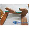 Image 3 : **(2) Gun Wooden Gun Racks