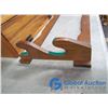Image 5 : **(2) Gun Wooden Gun Racks