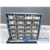 Image 1 : Blue Hardware Orginizer w/Contents