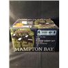 Image 1 : Hampton bay LED flood light kit black finish