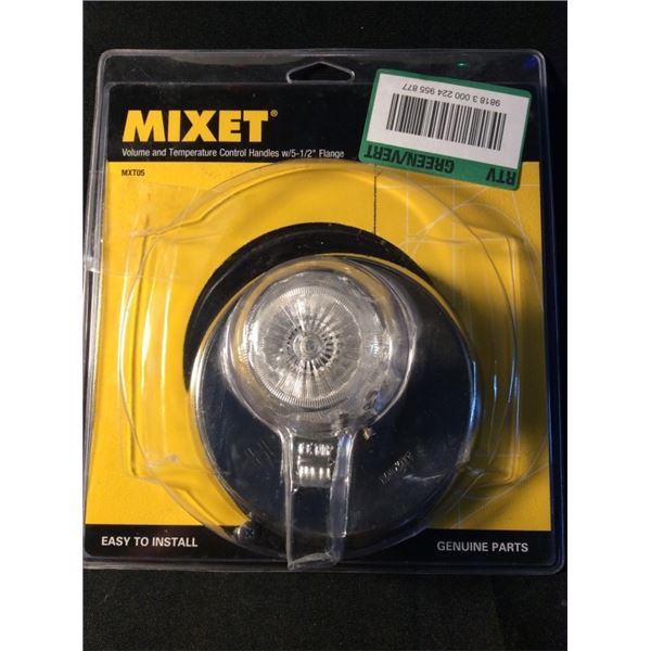 Mixet  volume and temperature control handle