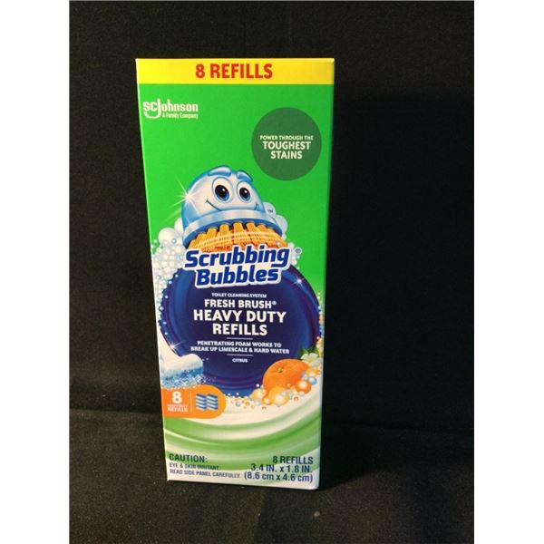 Scrubbing bubbles fresh brush heavy duty refills