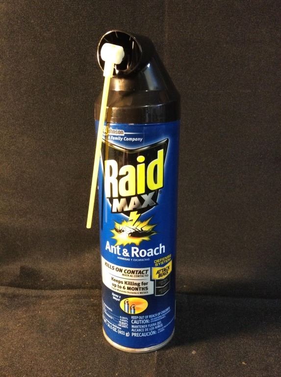 Raid max ant and roach killer