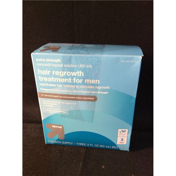 Extra strength hair regrowth treatment for men