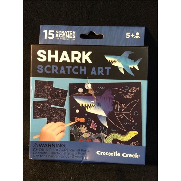 Shark Scratch Shark scratch art