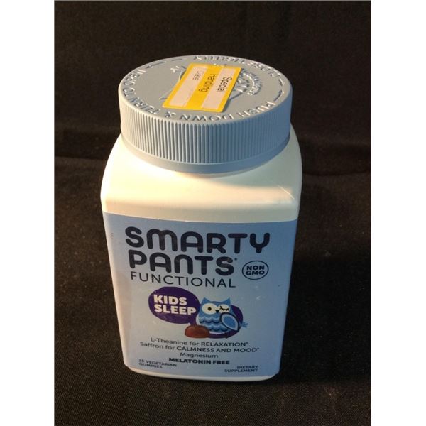 Smarty pants melatonin free 24 vegetarian gummy‘s for kids sleep