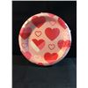 Image 1 : 20 count 8.5 inch heart paper plates