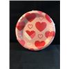 Image 1 : 20 count 8.5 inch heart paper plates