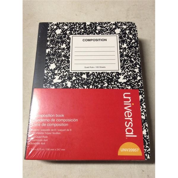 Universal composition notebooks six