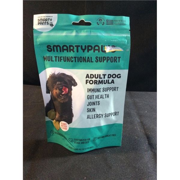 Smarty paws adult dog formula immune support gut health joints skin allergy support peanut butter fl