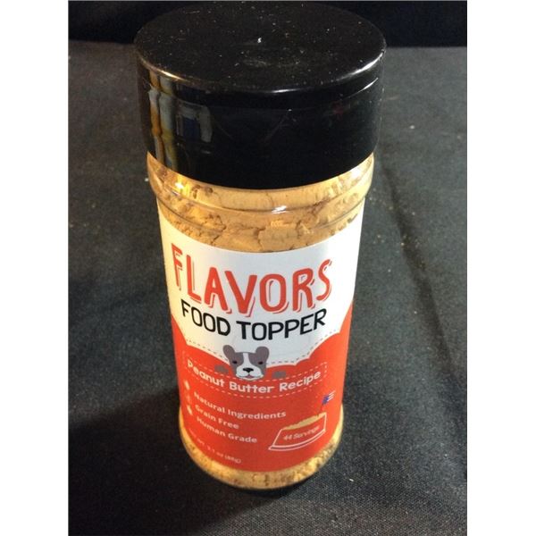Flavors food topper peanut butter recipe
