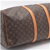 Image 4 : Louis Vuitton Brown Monogram Canvas Leather Keepall 55 cm Duffle Bag Luggage