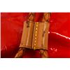 Image 5 : Louis Vuitton Red Monogram Vernis Leather Morton Drawstring Backpack
