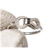 Image 6 : Cartier Silver Agrafe 18k Ring