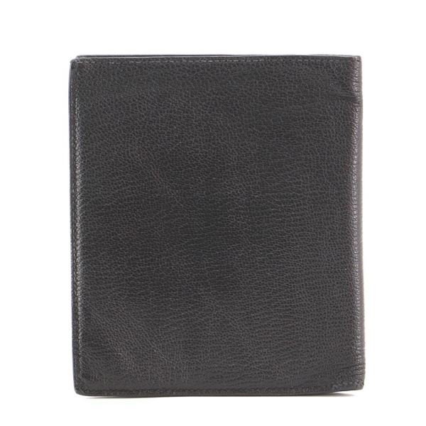 Hermes Evelyne Wallet Chevre Mysore Compact Black