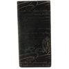 Image 1 : Berluti Black Ebene Leather Calligraphy Bifold Long Wallet