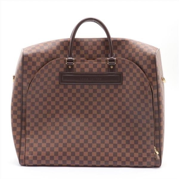 Louis Vuitton Damier Ebene Canvas Leather Nolita GM Travel Bag