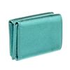 Image 3 : Balenciaga Blue Leather Logo Trifold Wallet