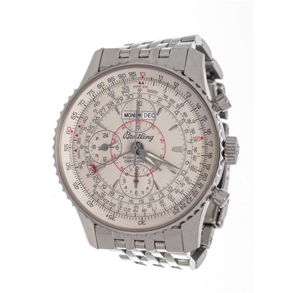 Breitling White Automatic Navitimer Watch