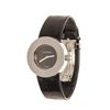 Image 1 : Chanel Black Leather Monte Ronde Watch