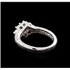 Image 3 : 0.95 ctw Diamond Ring - 14KT White Gold