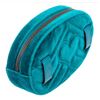 Image 3 : Gucci Blue Turquoise Chevron Velvet Matelasse GG Marmont Belt Waist Bag 75