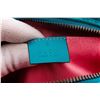 Image 5 : Gucci Blue Turquoise Chevron Velvet Matelasse GG Marmont Belt Waist Bag 75