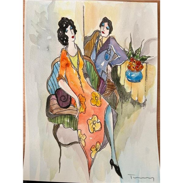 Itzchak Tarkay "Untitled Mini 27"