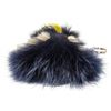 Image 4 : Fendi Blue Fur Leather Monster Bug Bag Charm
