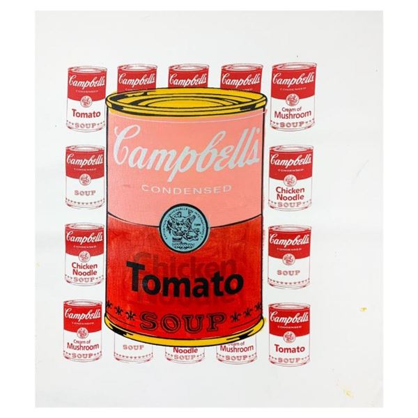 Campbell's Tomato by Steve Kaufman (1960-2010)