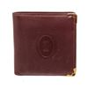 Image 1 : Cartier Burgundy Two Fold Wallet